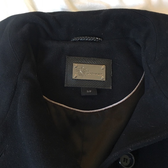 Mackage wool coat, black, size small - Picture 3 of 4